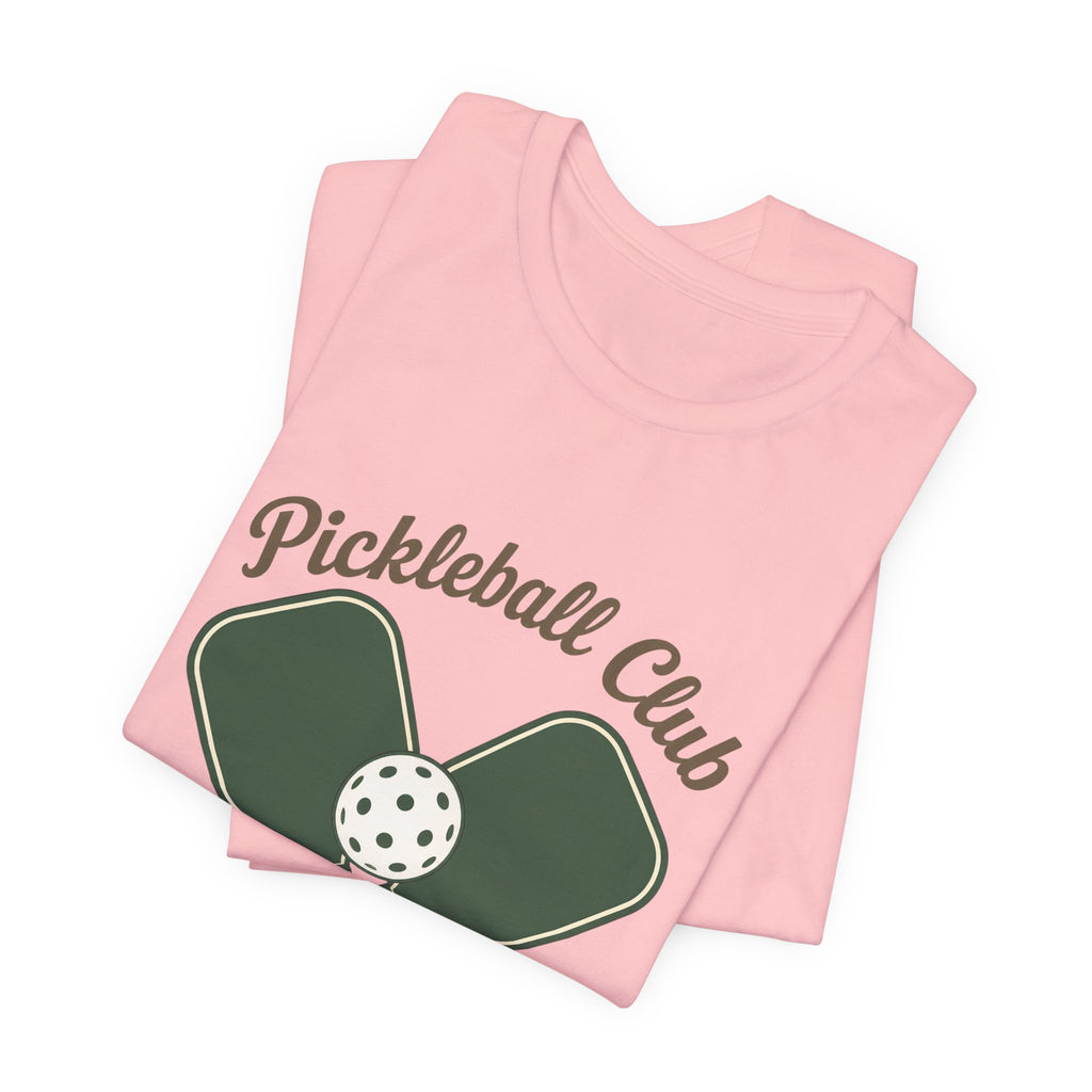 Pickleball Club Graphic Tee — Vintage Paddle & Ball T‑Shirt