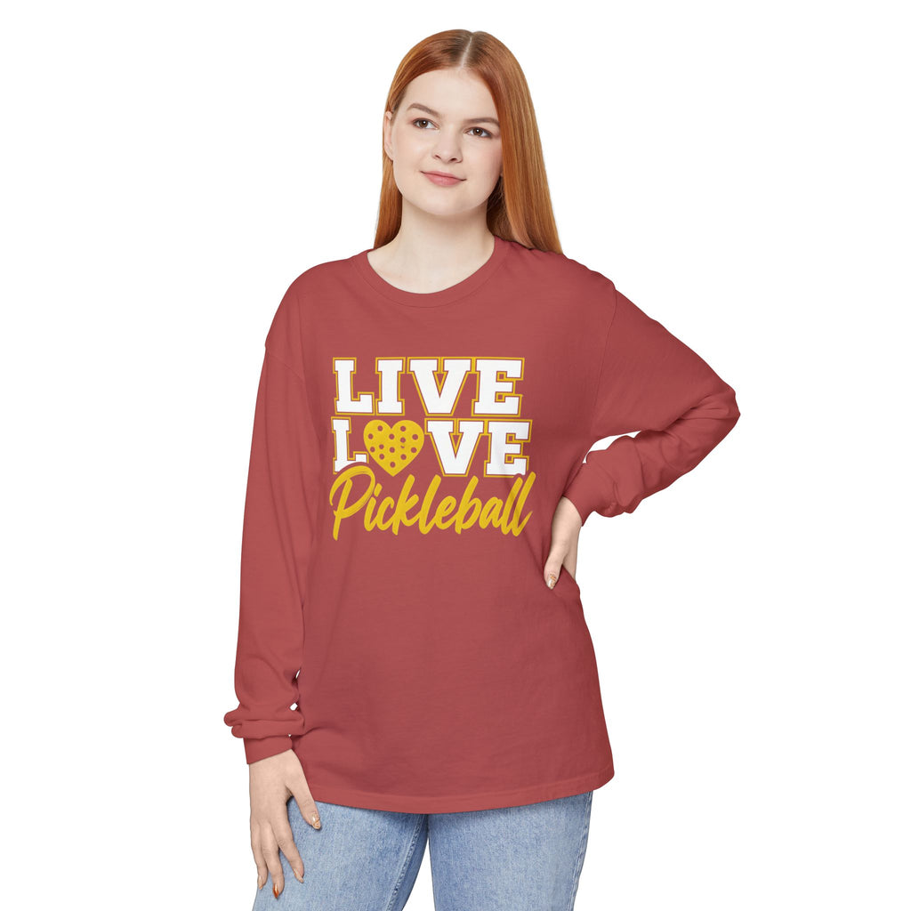 Live Love Pickleball Long Sleeve Tee