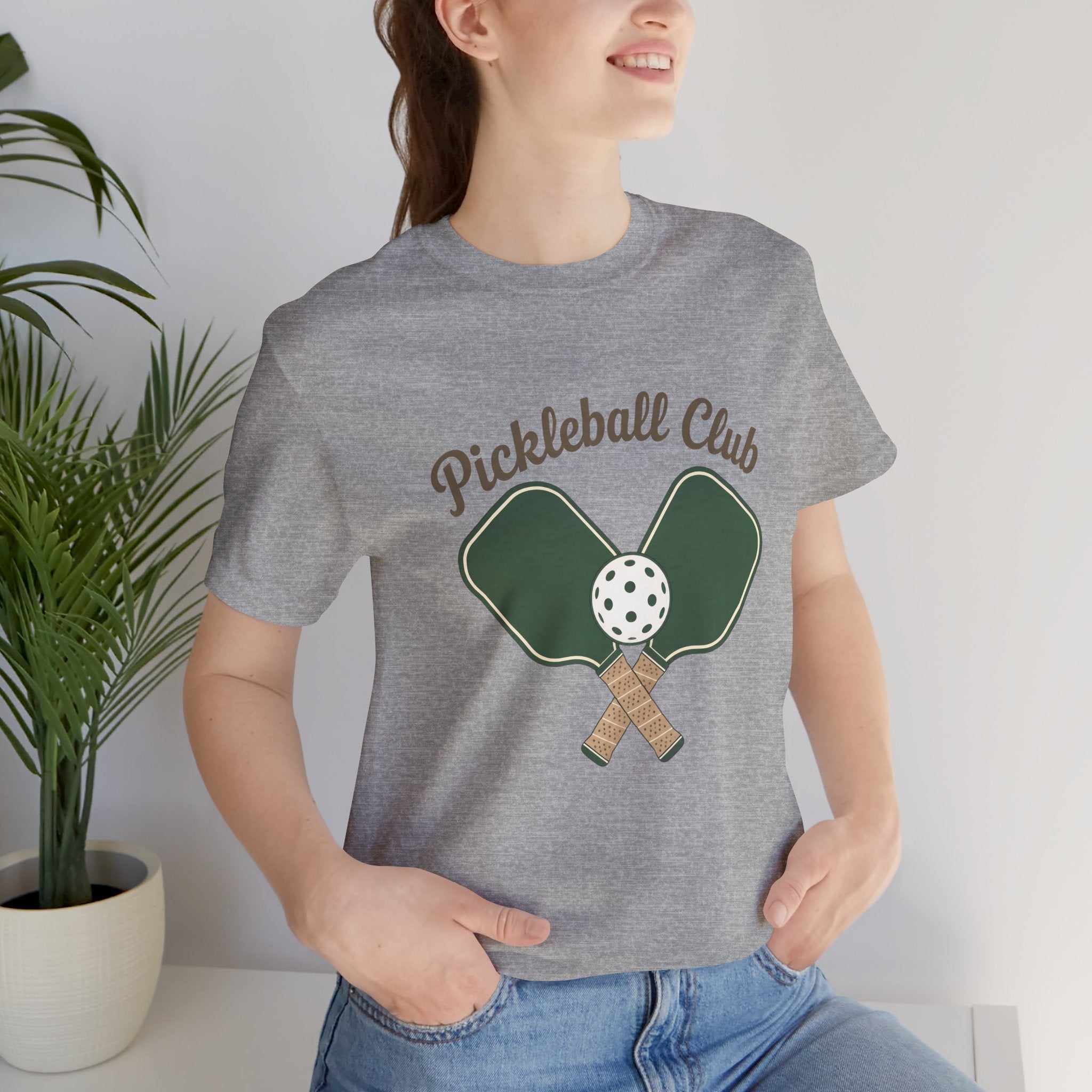 Pickleball Club Graphic Tee — Vintage Paddle & Ball T‑Shirt