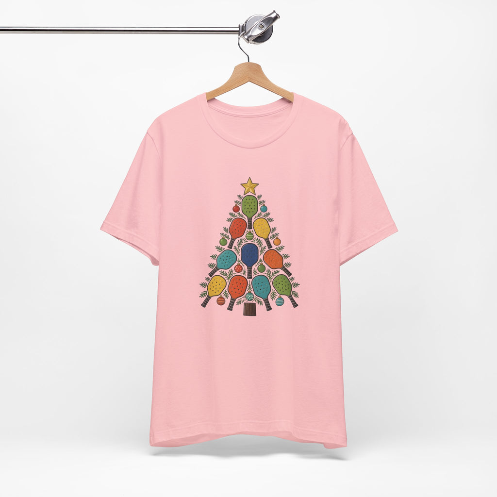 Christmas Tree String Lights T‑Shirt — Retro Holiday Bulb Tee