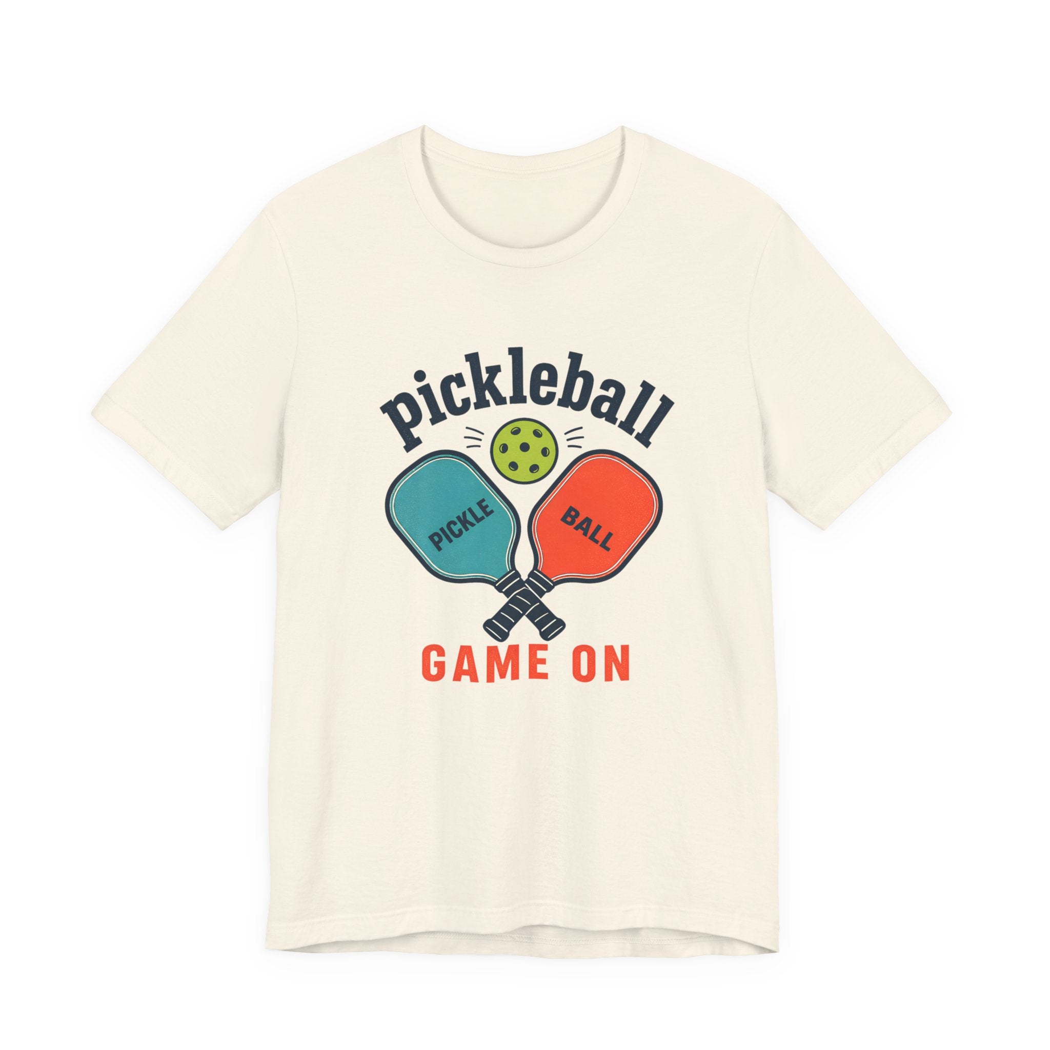 Pickleball 'Game On' Tee — Retro Pickleball Paddles Graphic T-Shirt