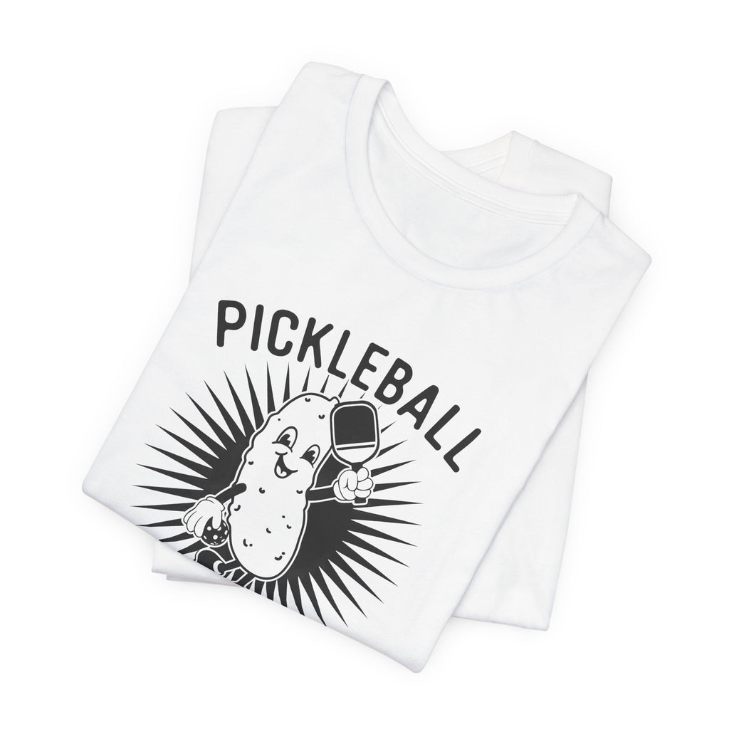 Pickleball Champion Tee — Funny Pickle Graphic Shirt for Players & Fans