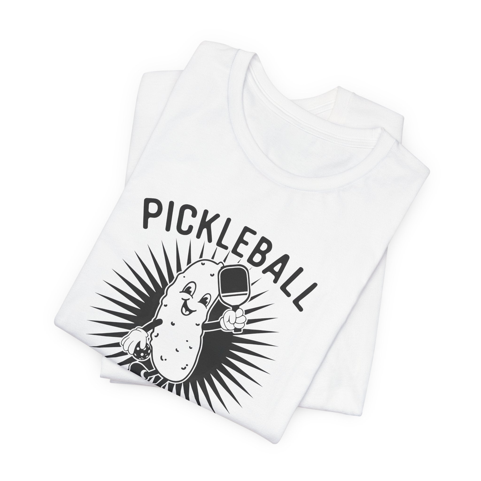 Pickleball Champion Tee — Funny Pickle Graphic Shirt for Players & Fans