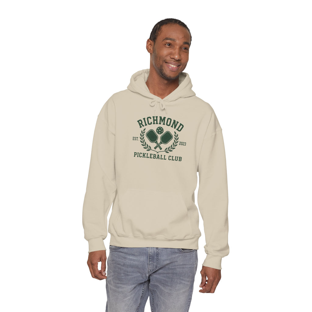 Richmond Pickleball Club Hoodie — Established 2021 Club Crest Sweatshirt