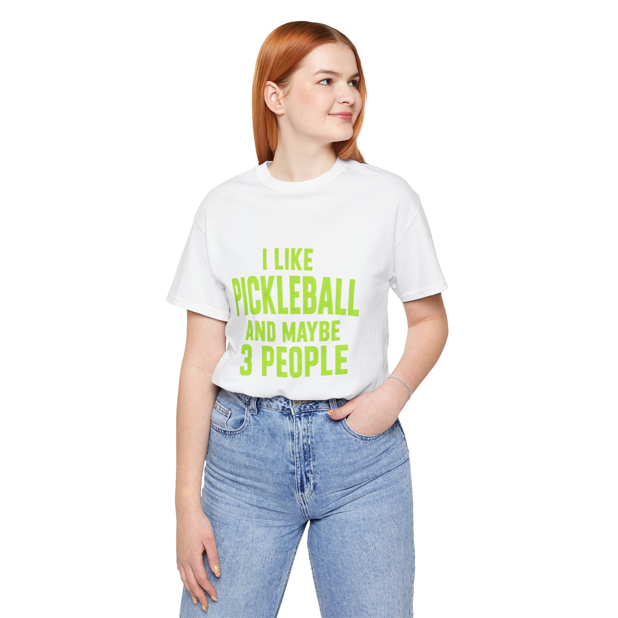 Pickleball T‑Shirt — "I Like Pickleball And Maybe 3 People" Funny Tee