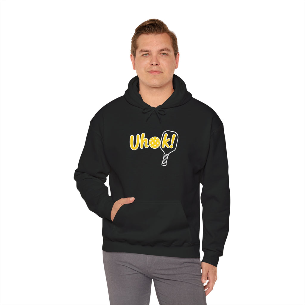 Pickleball 'Uh oh!' Paddle Hoodie – Fun Retro Pickleball Sweatshirt