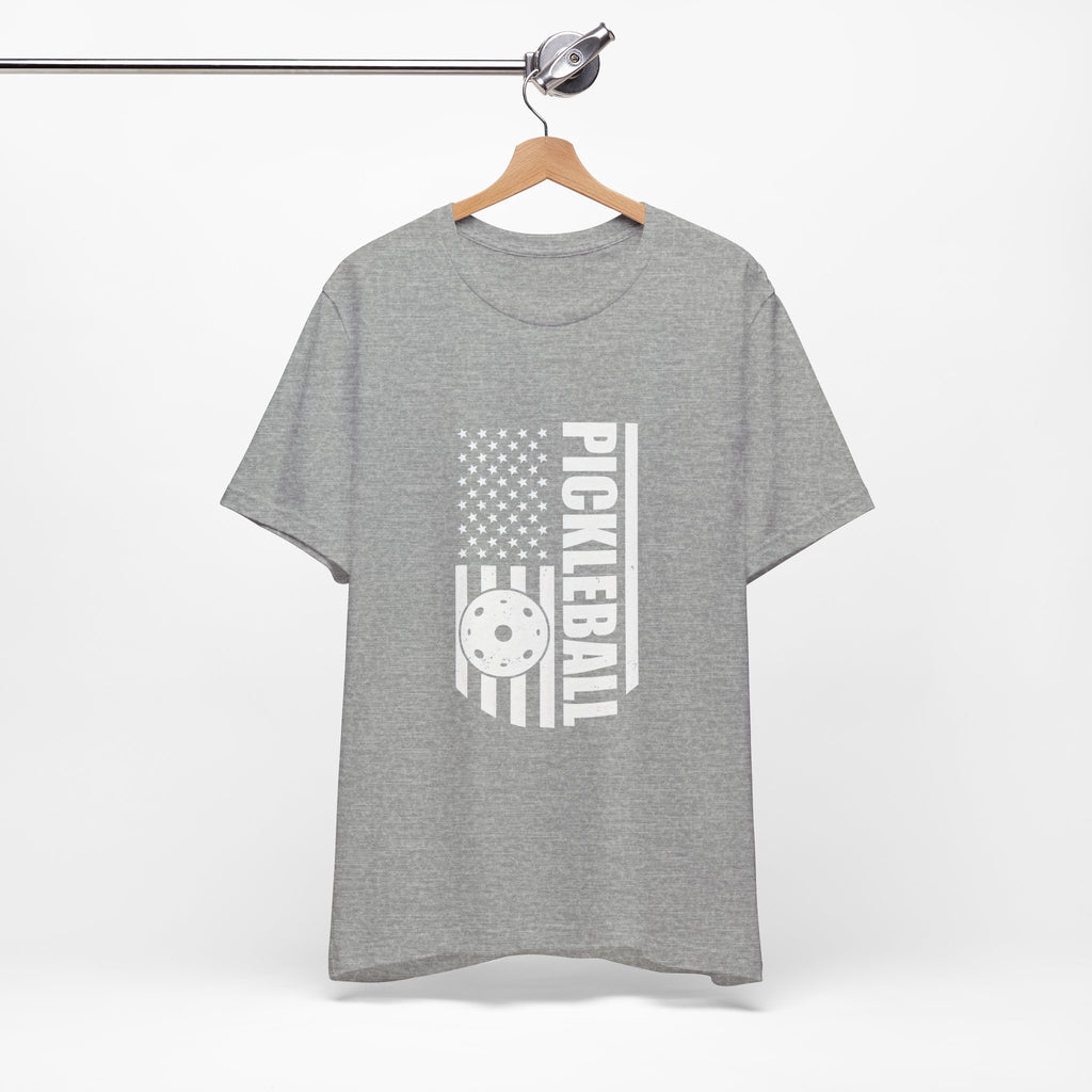 Pickleball Flag Tee — American Pickleball Player T-Shirt