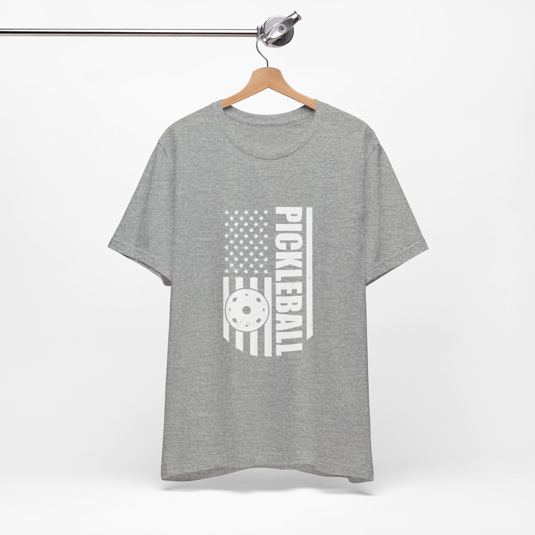 Pickleball Flag Tee — American Pickleball Player T-Shirt