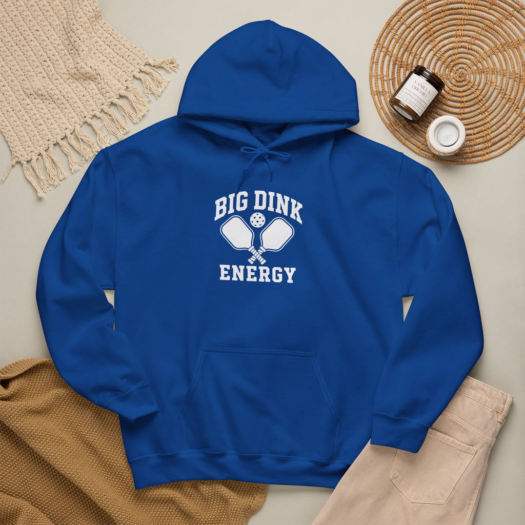 Big Dink Energy Hoodie - Pickleball Paddle Graphic Sweatshirt