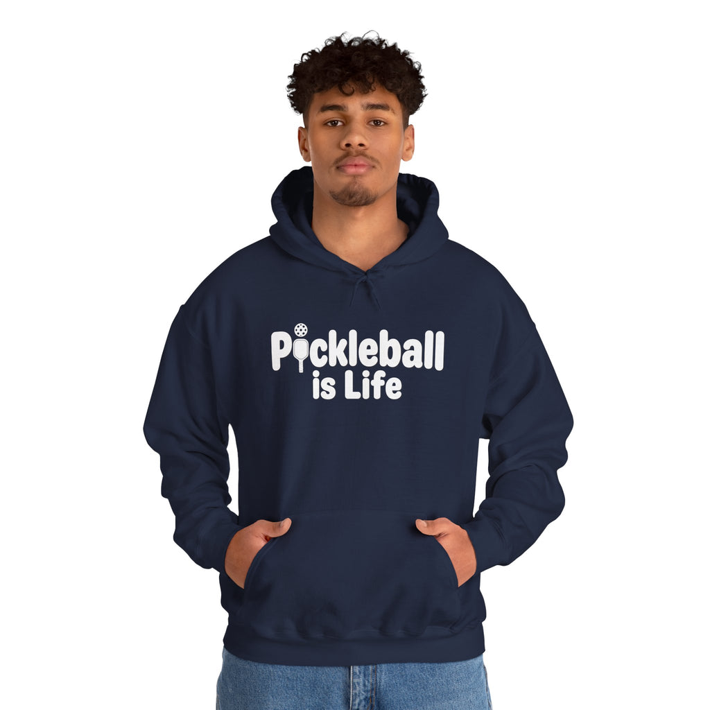 Pickleball Is Life Hoodie — Funny Pickleball Player Pullover