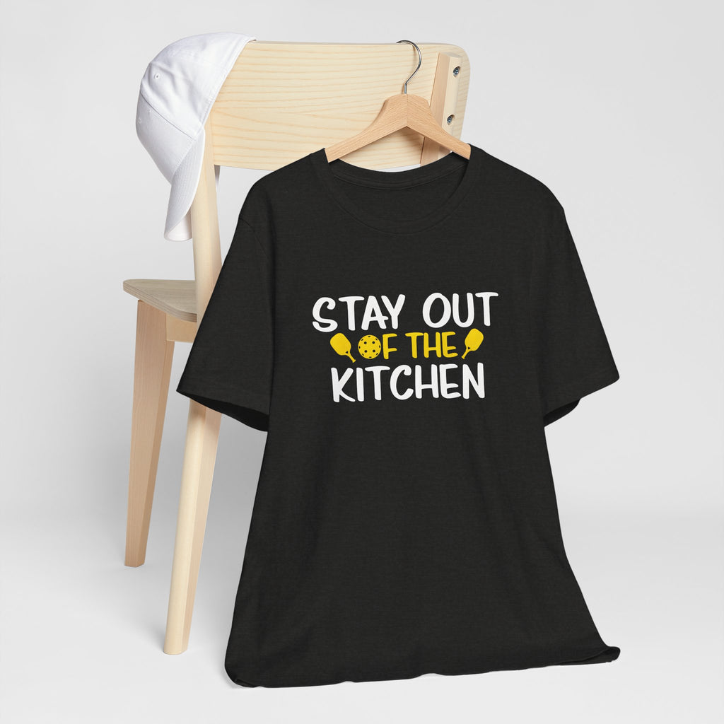 Stay Out of the Kitchen T-Shirt — Funny Chef/Grill Kitchen Rule Tee