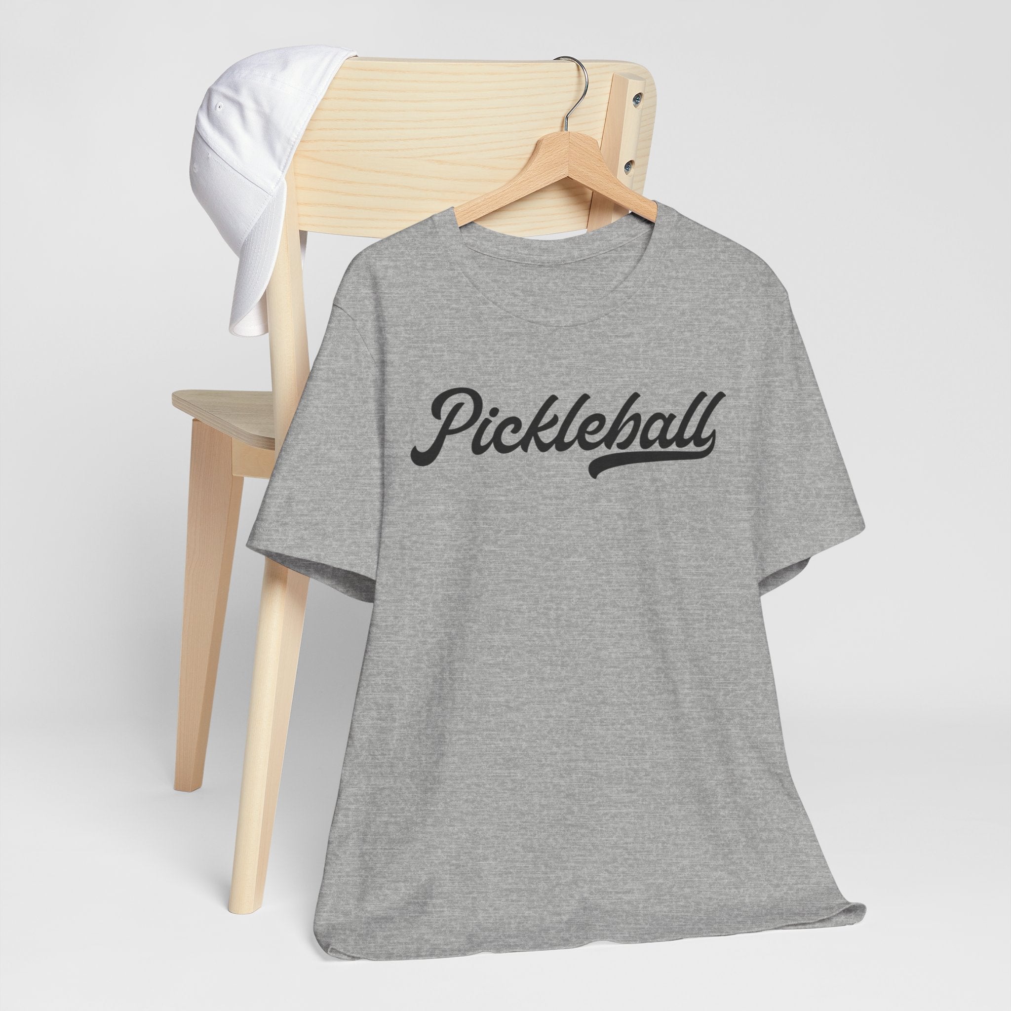 Pickleball Script Tee — Retro Pickleball Shirt for Players & Fans