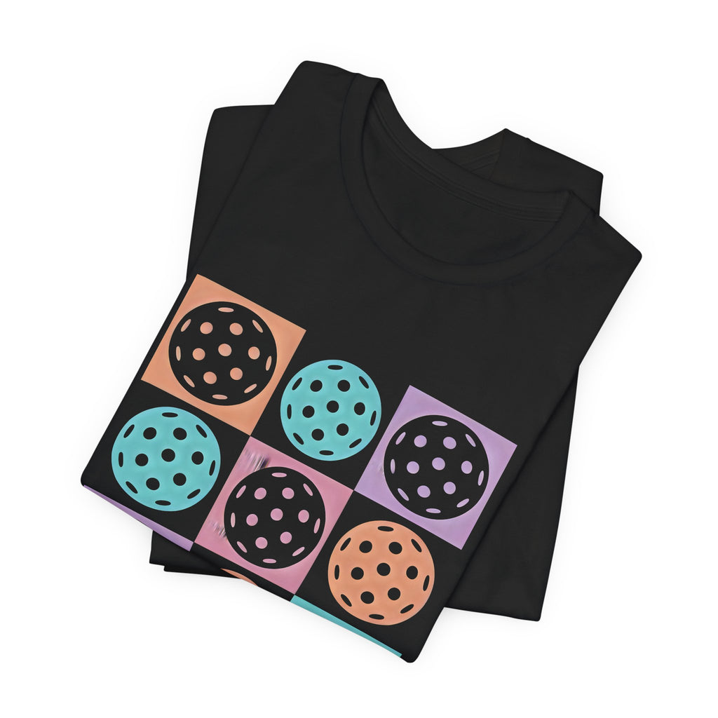 Cookie Pattern T‑Shirt — Colorful Retro Cookie Grid Tee