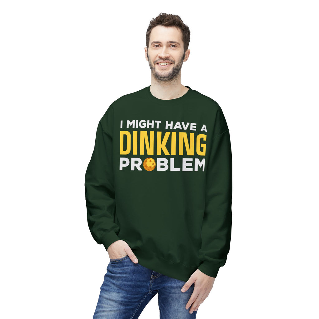 Dinking Problem Sweatshirt — Funny Disc Golf Crewneck