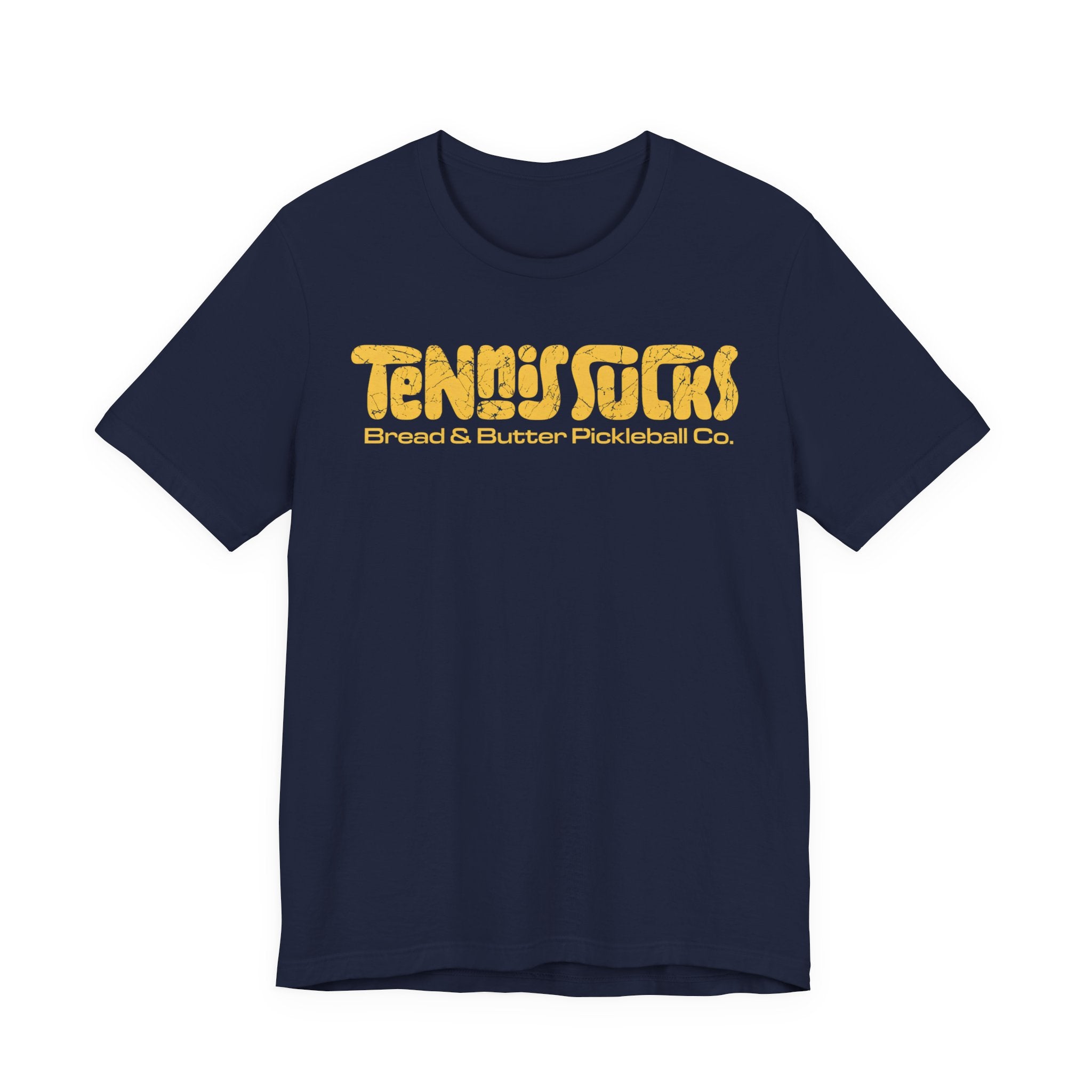 T-Shirt "Tennis Sucks" Vintage Retro Graphic Tee — Funny Tennis Player Gift