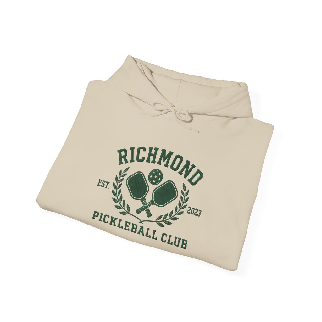 Richmond Pickleball Club Hoodie — Established 2021 Club Crest Sweatshirt