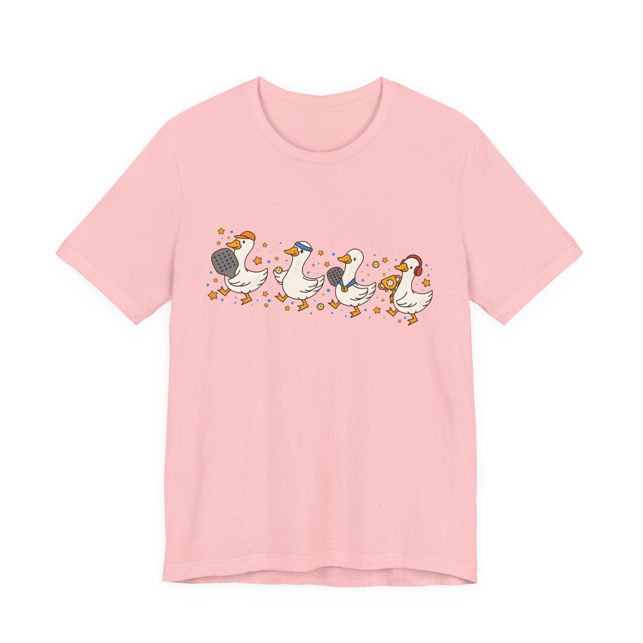 Duck Family Tee — Cute Ducks in Hats Graphic T-Shirt