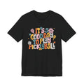 Pickleball Tee - "It's a Good Day to Play Pickleball" Retro Floral Graphic T-Shirt