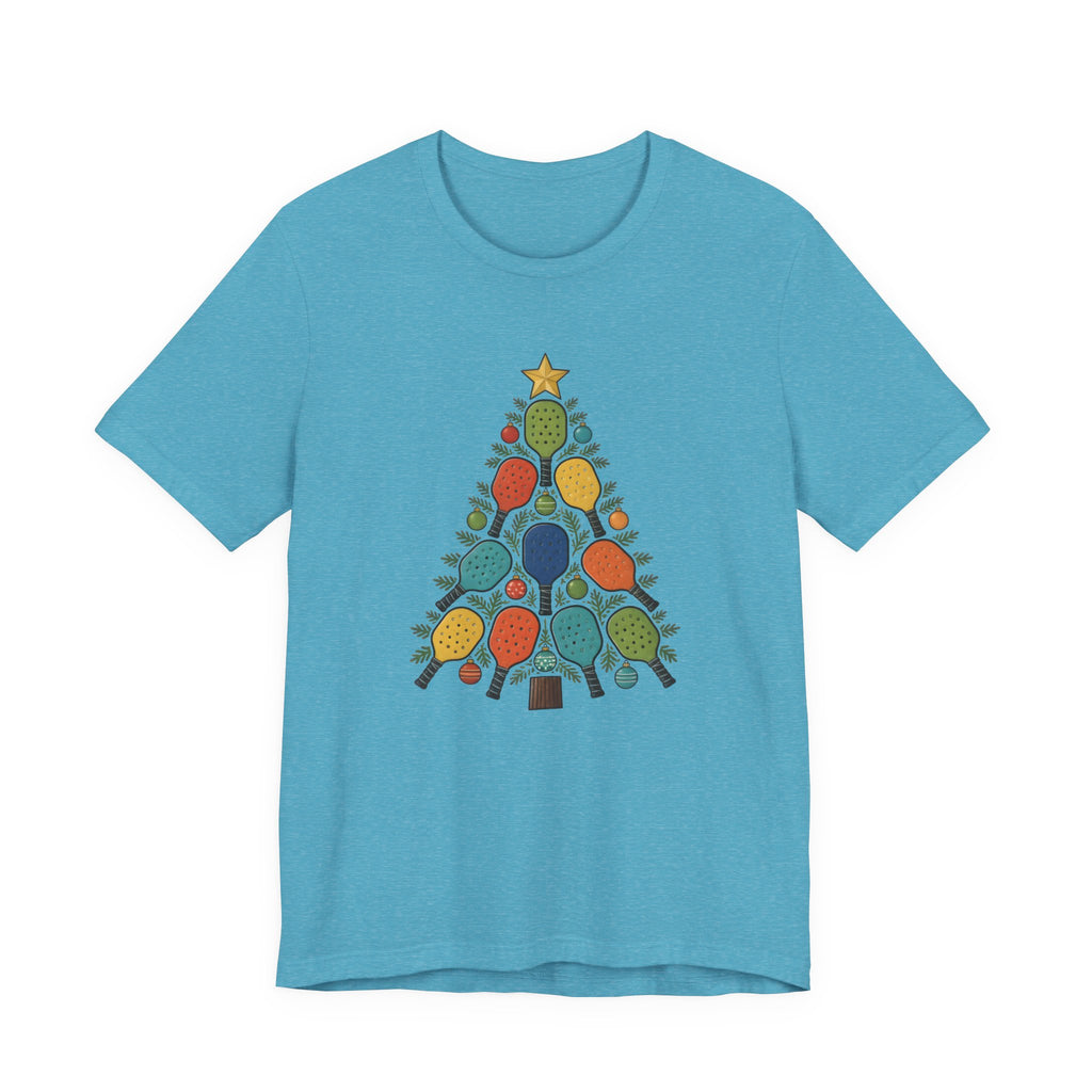 Christmas Tree String Lights T‑Shirt — Retro Holiday Bulb Tee
