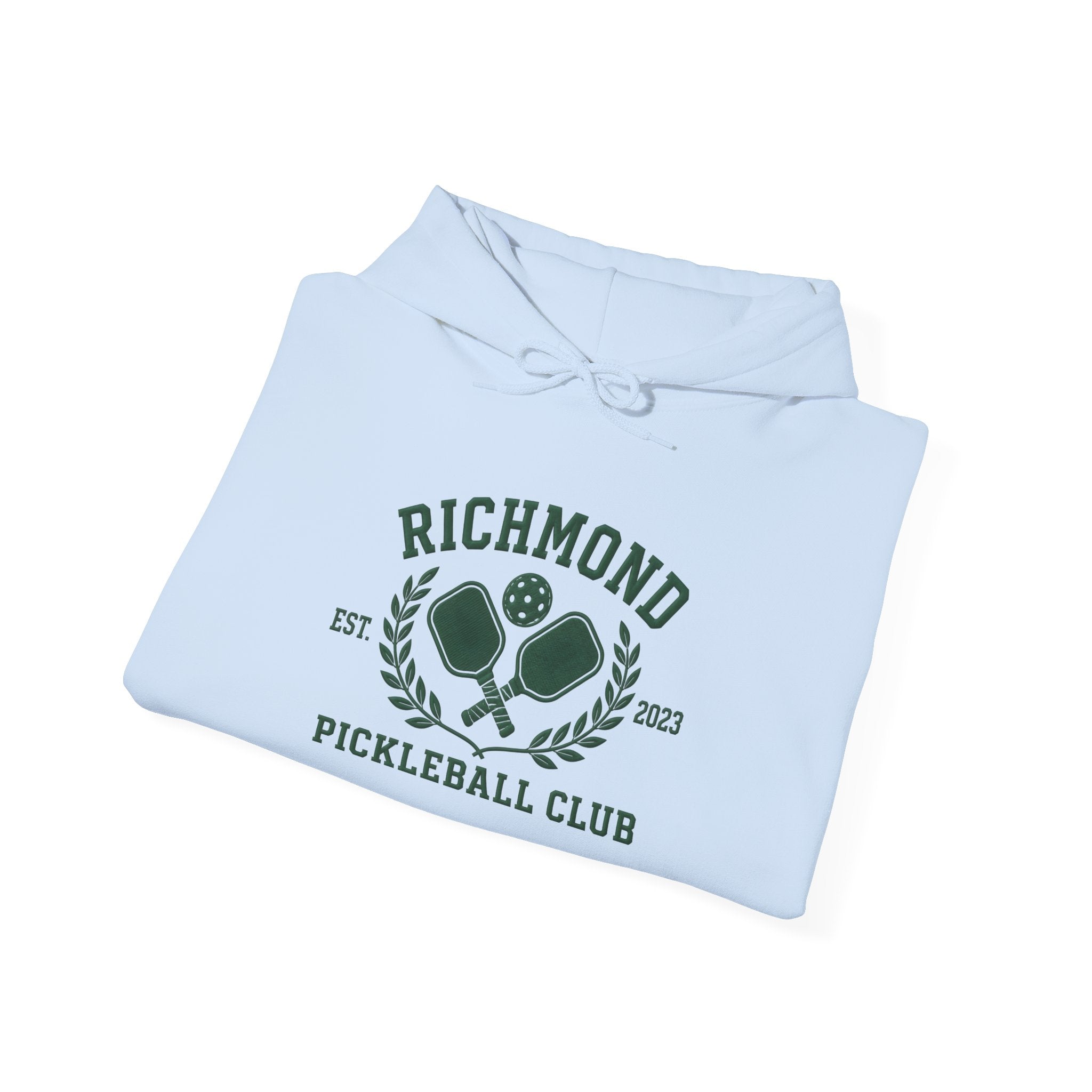 Richmond Pickleball Club Hoodie — Established 2021 Club Crest Sweatshirt