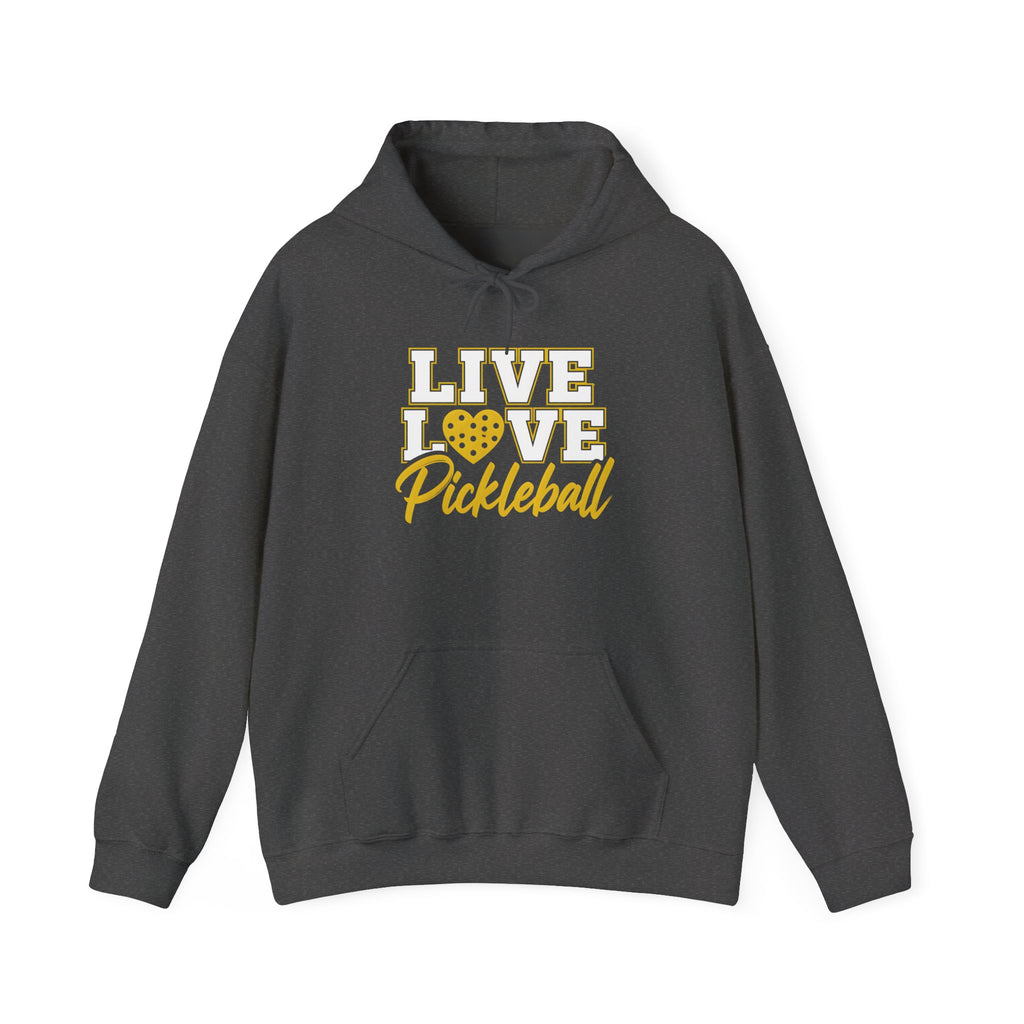 Live Love Pickleball Hoodie — Pickleball Player Gift Pullover