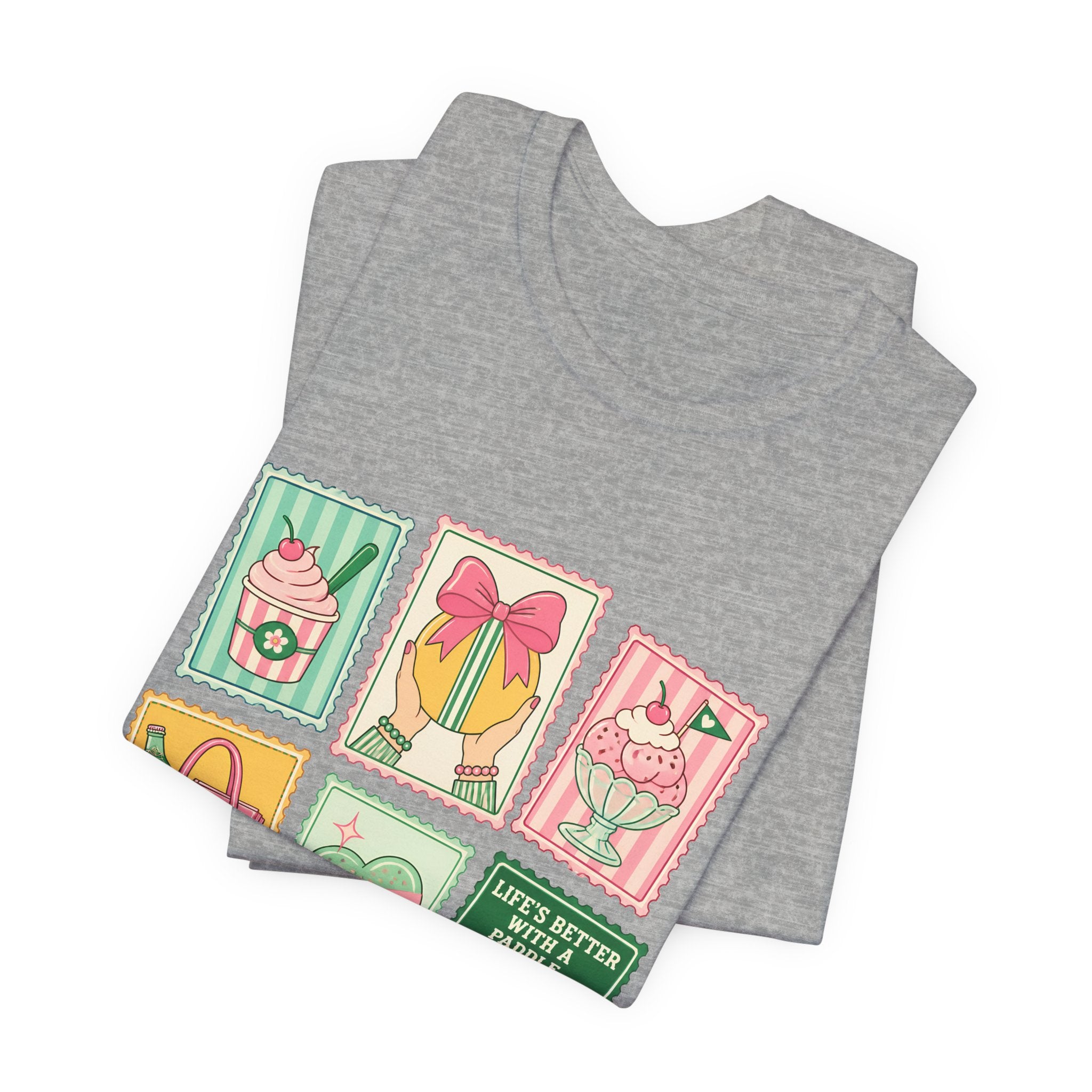 Summer Picnic Graphic Tee — 'Life's Better with a Picnic' Vintage Stamp Design