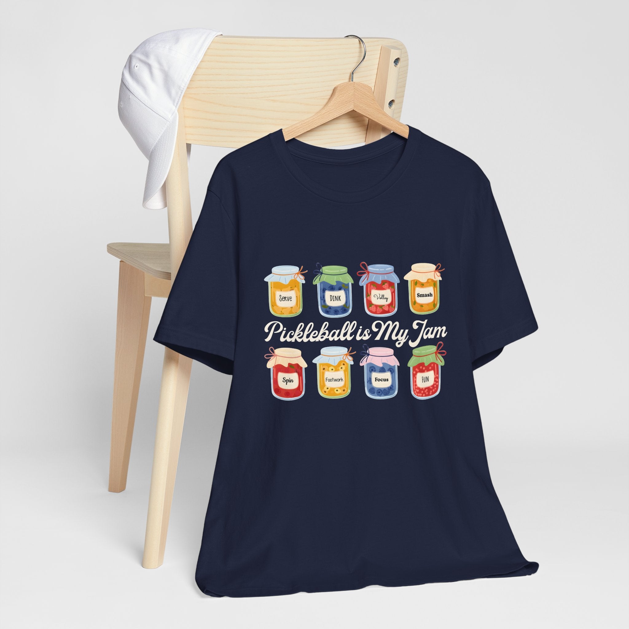 Jam Jar Kitchen Tee — Cute Preserves Illustration T-Shirt