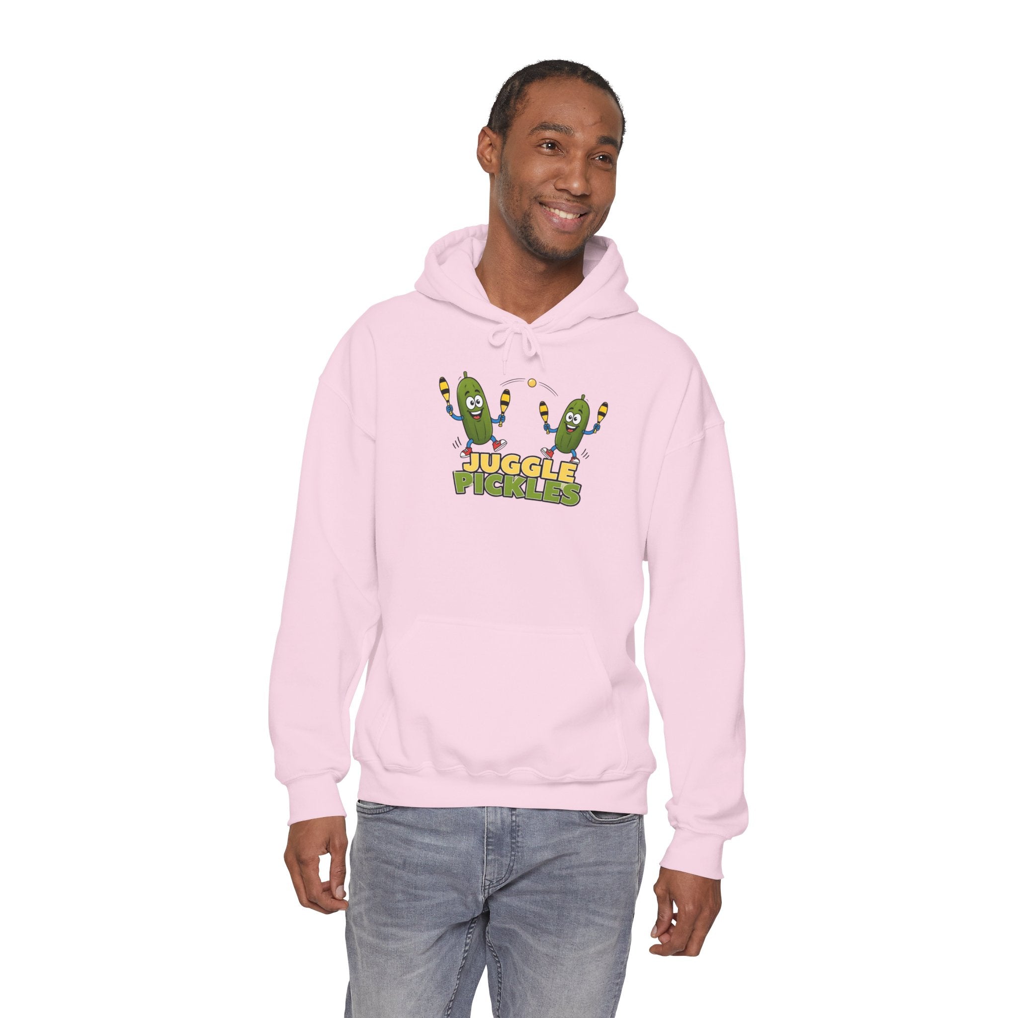 Juggling Pickles Hoodie - Funny Retro 'Juggle Pickle' Graphic Sweatshirt