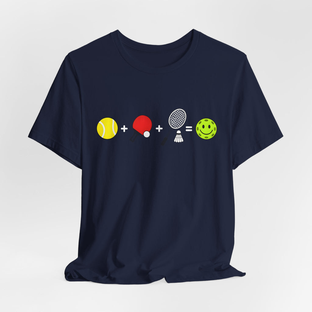 Tennis + Table Tennis Mashup Tee — Funny Sports Emoji Puzzle Shirt