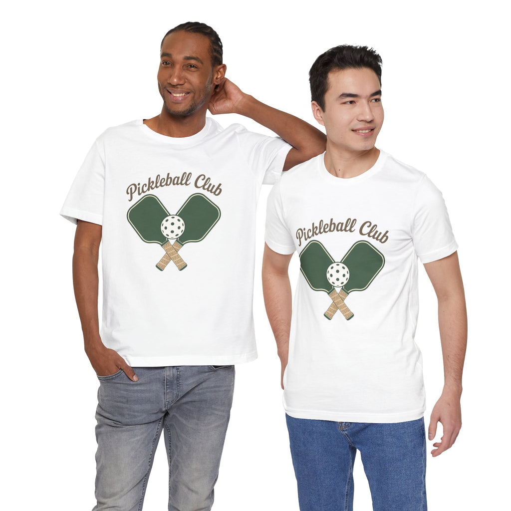Pickleball Club Graphic Tee — Vintage Paddle & Ball T‑Shirt