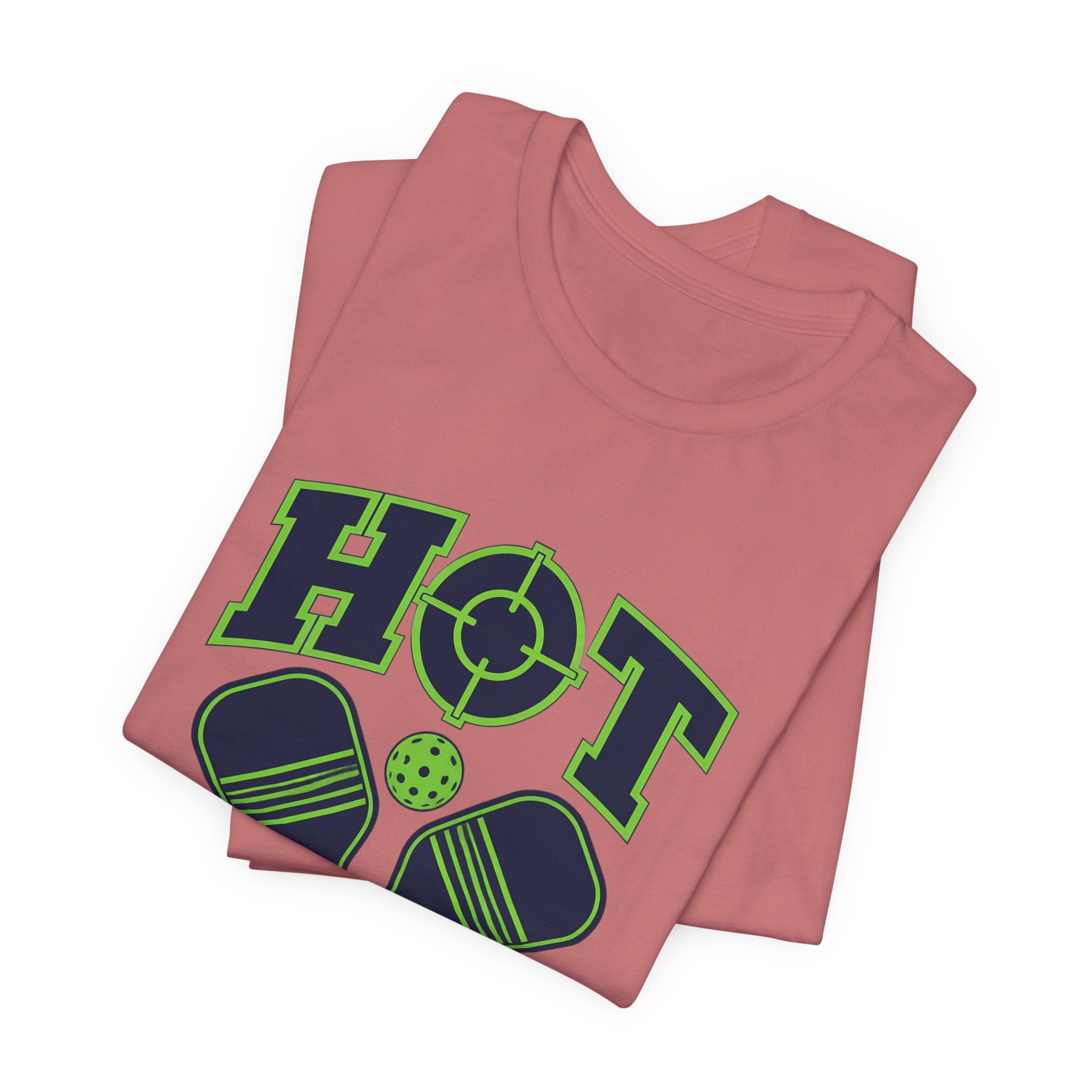 Hot Shotz Pickleball T‑Shirt — Pickleball Paddle Graphic Tee