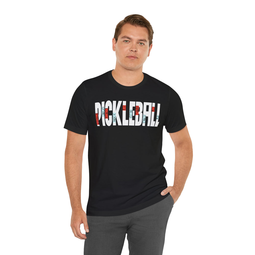 Pickleball Graphic Tee – Vintage Paddle & Ball Design