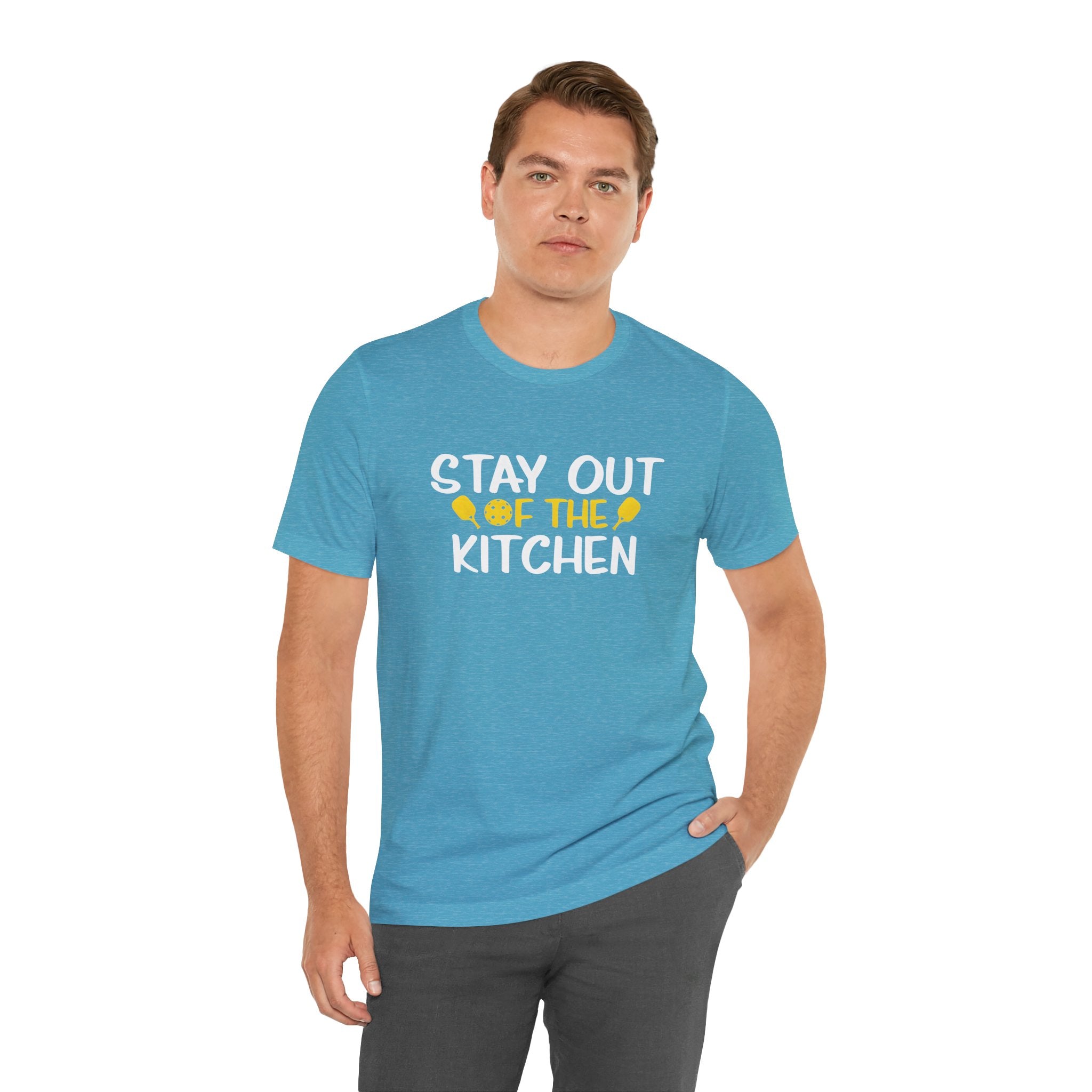 Stay Out of the Kitchen T-Shirt — Funny Chef/Grill Kitchen Rule Tee
