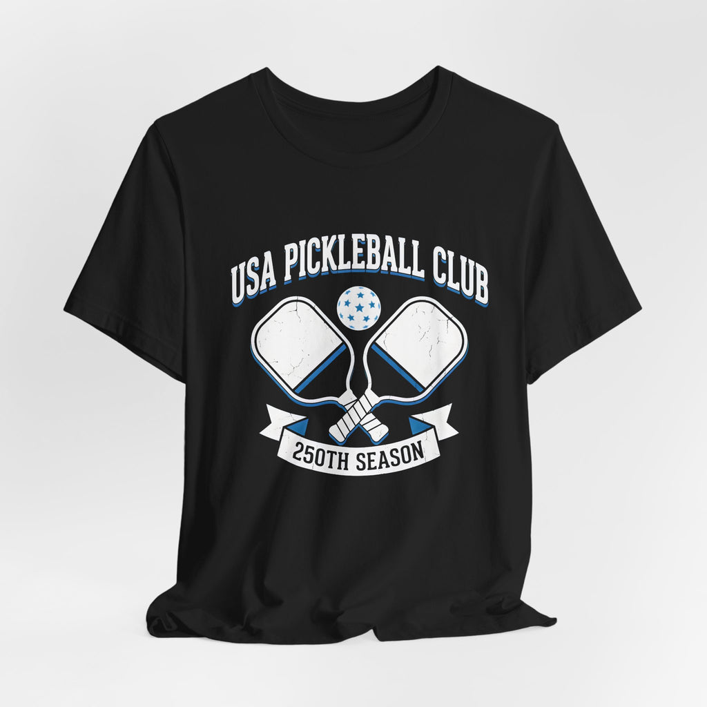 USA Pickleball Club Tee – 250th Season Pickleball Shirt