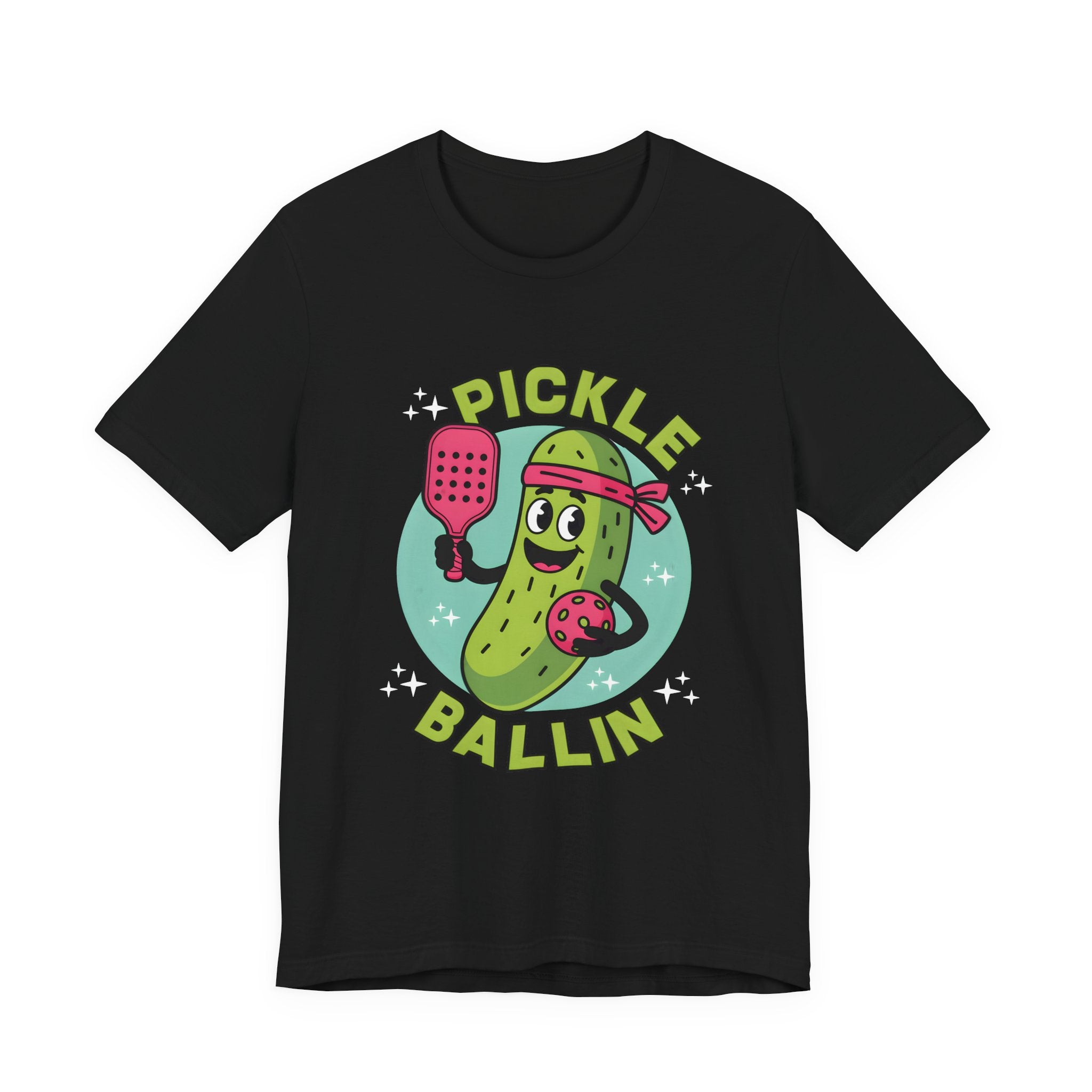 Pickle Ballin' Tee — Funny Pickle Pickleball T-Shirt
