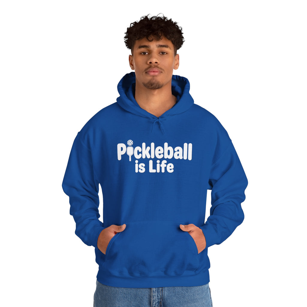 Pickleball Is Life Hoodie — Funny Pickleball Player Pullover