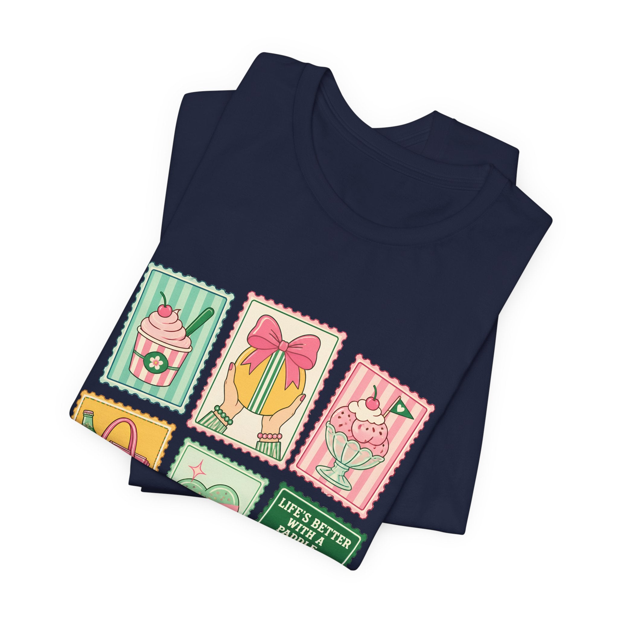Summer Picnic Graphic Tee — 'Life's Better with a Picnic' Vintage Stamp Design