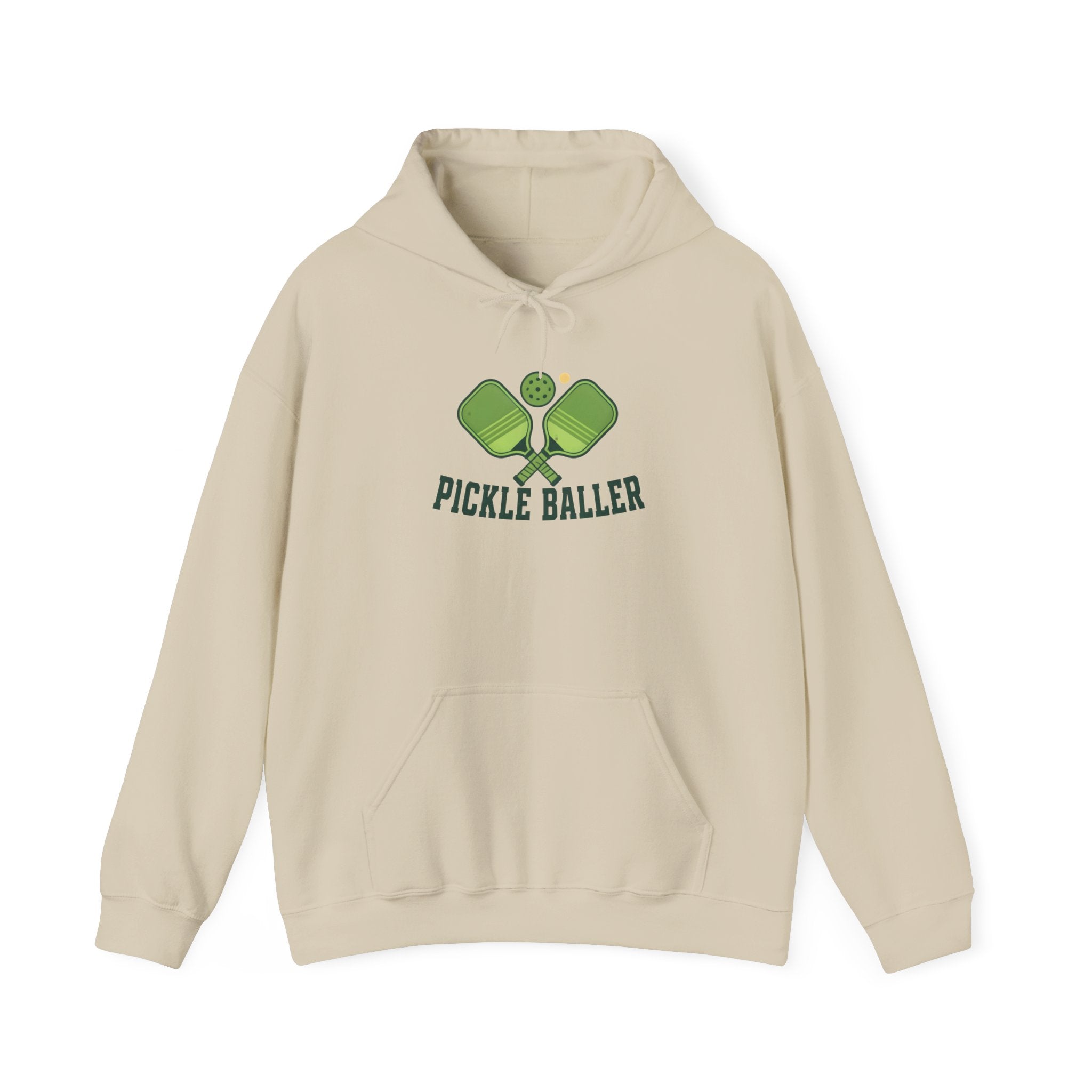 Pickle Baller Hoodie — Pickleball Paddles Graphic Hooded Sweatshirt