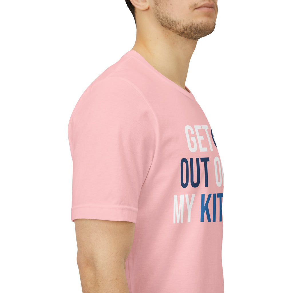 Get Out of My Kitchen Pickleball T‑Shirt – Funny Court & Kitchen Play Tee