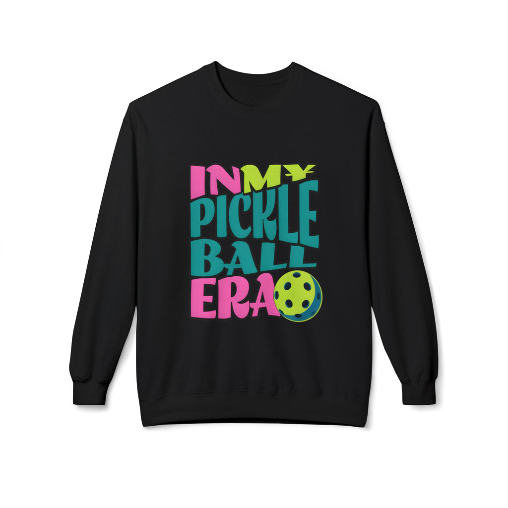 Pickleball Era Crewneck Sweatshirt — "In My Pickleball Era" Colorful Graphic