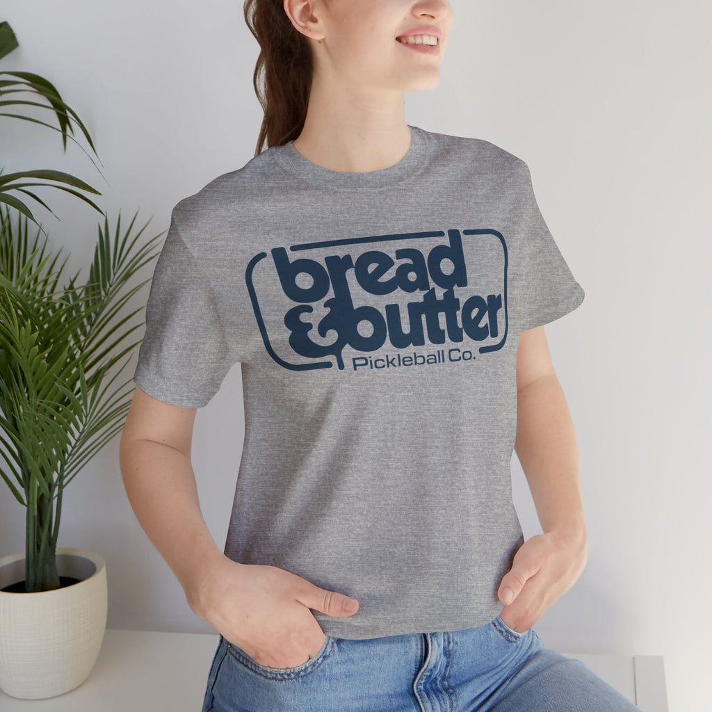Bread & Butter Pickleball T-Shirt – Retro Logo Tee
