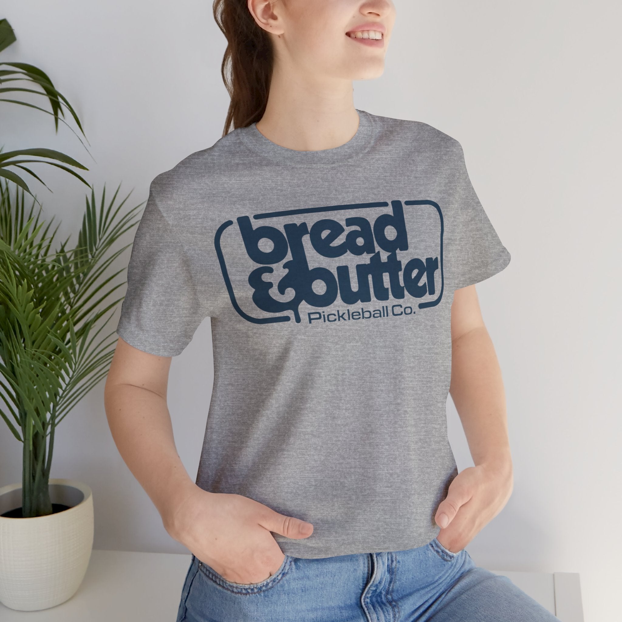 Bread & Butter Pickleball T-Shirt – Retro Logo Tee
