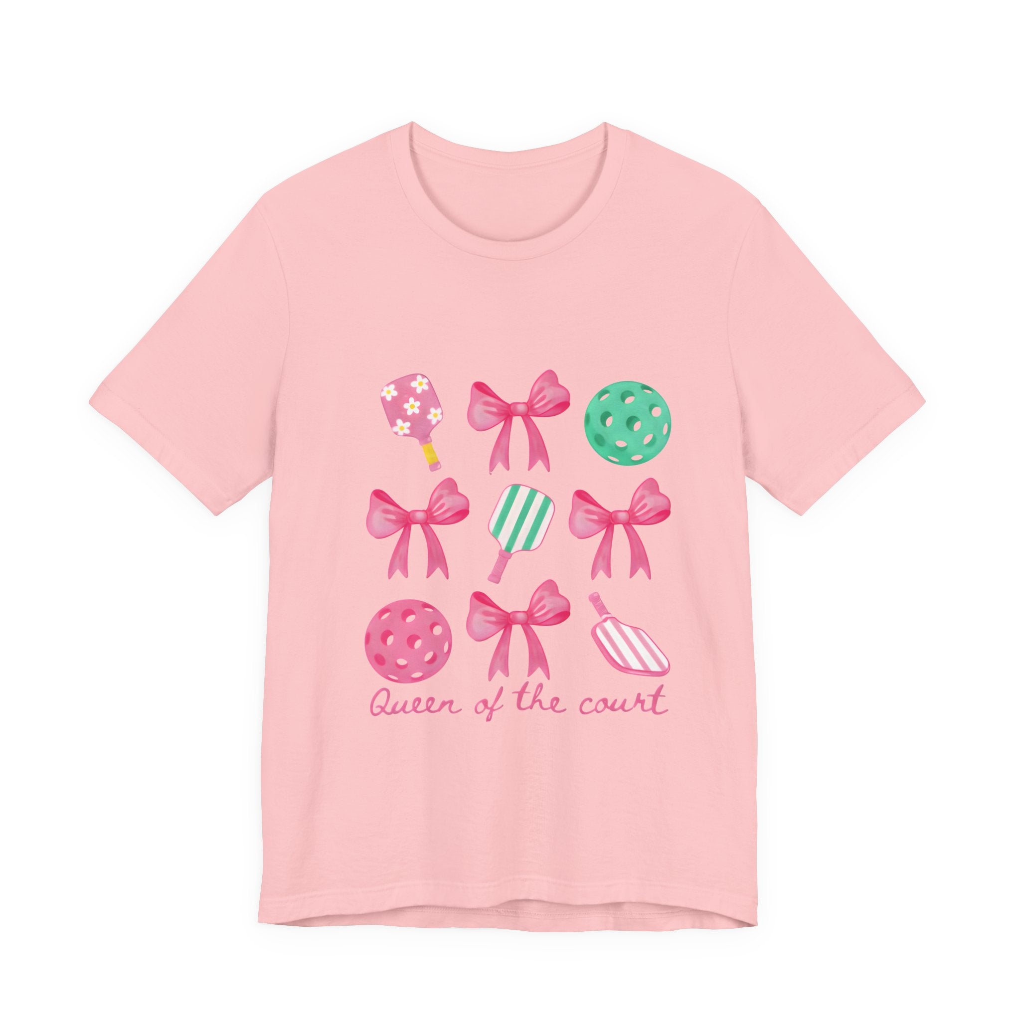Queen of the Court Candy Pickleball T-Shirt
