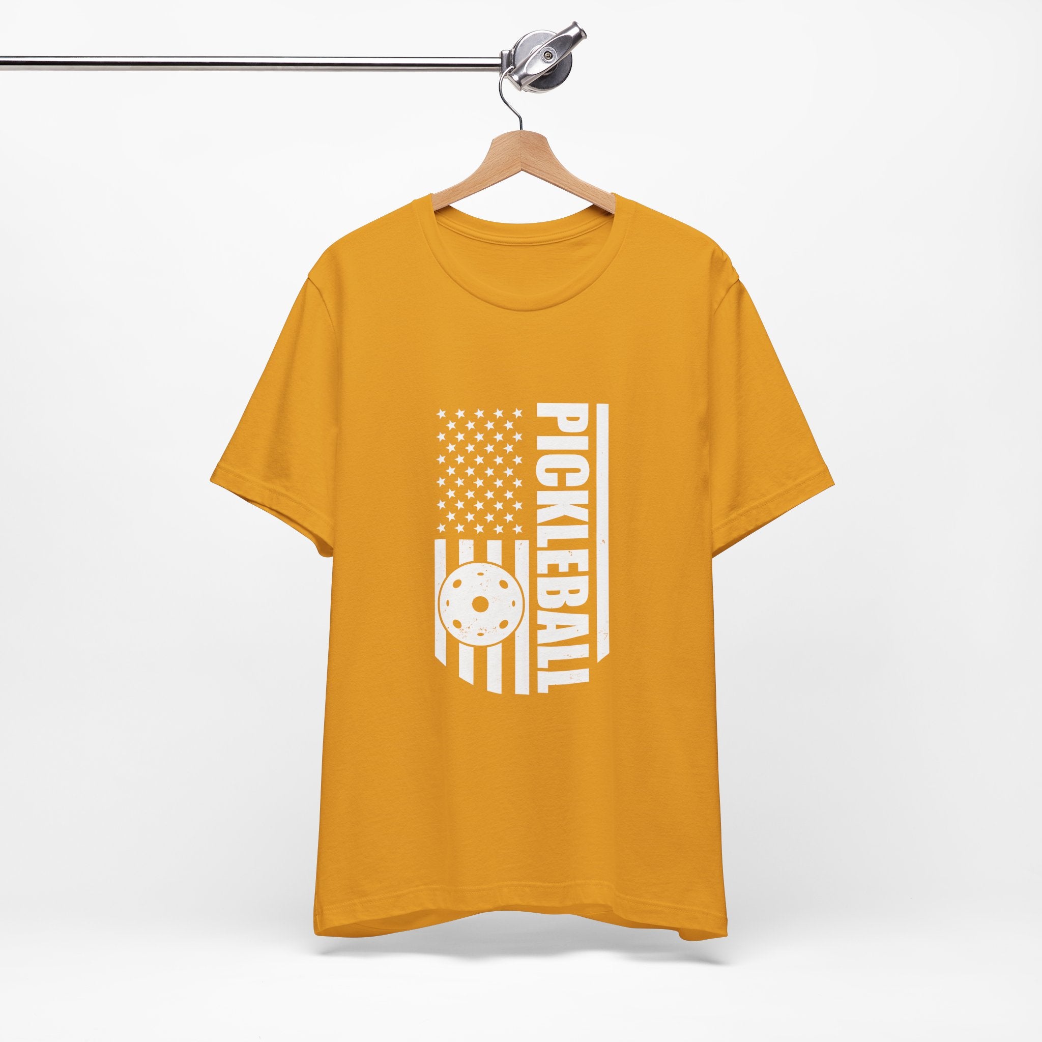 Pickleball Flag Tee — American Pickleball Player T-Shirt