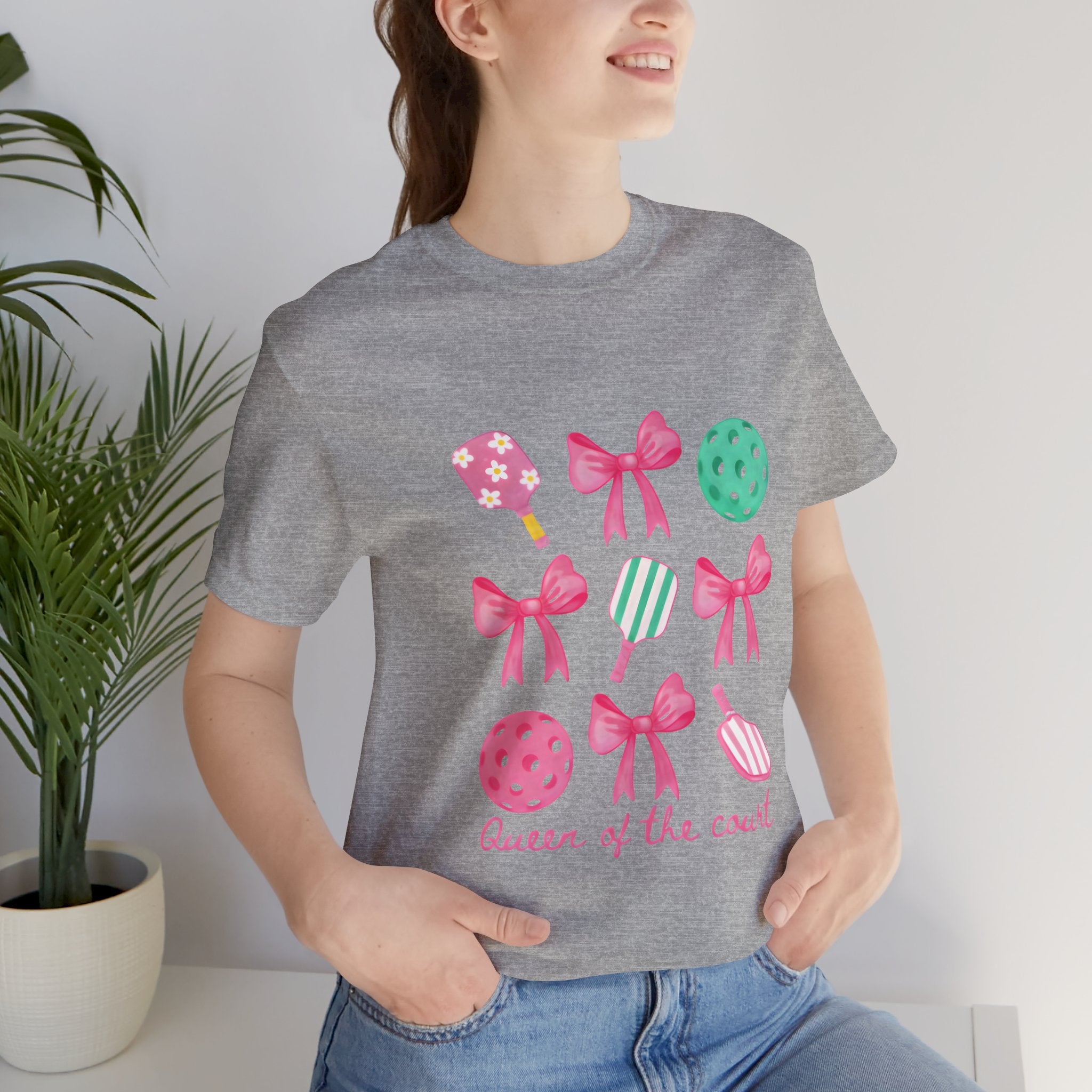 Queen of the Court Candy Pickleball T-Shirt