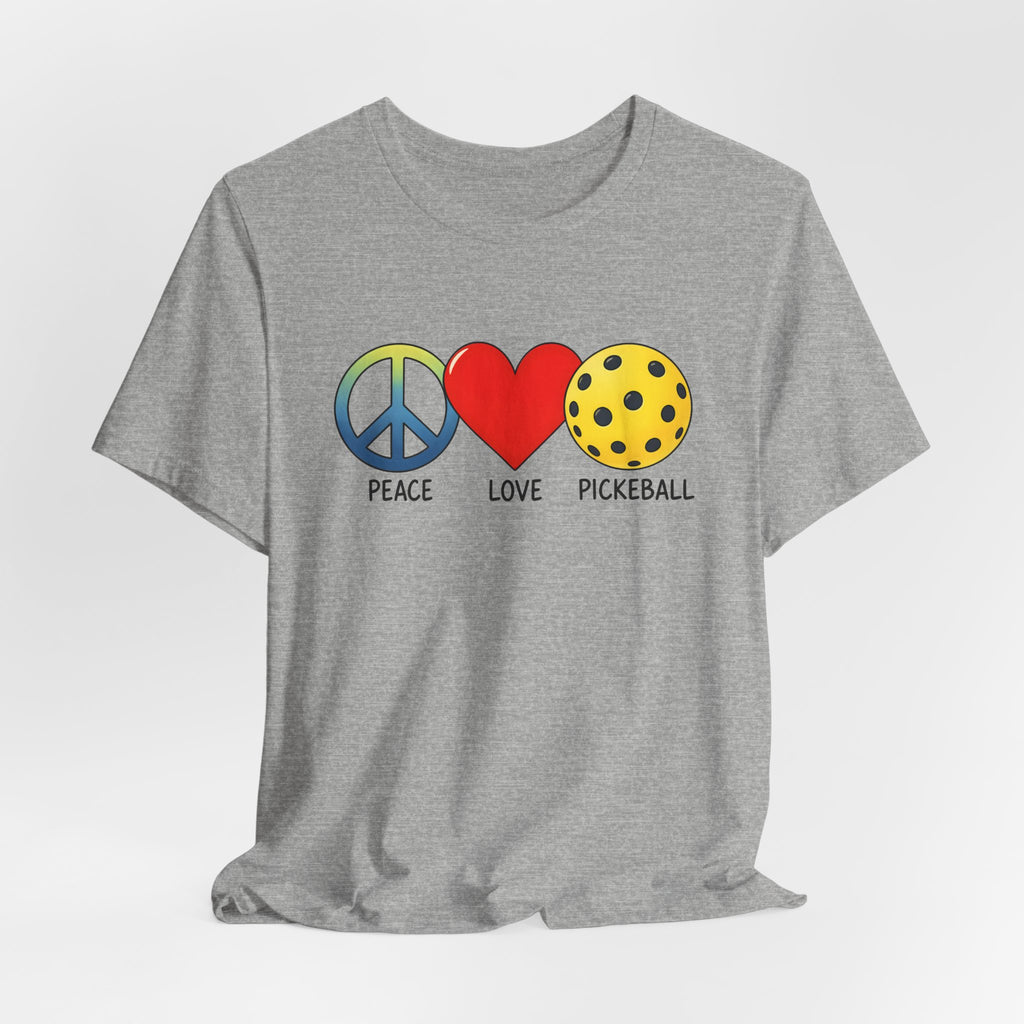 Pickleball Peace Love Tee