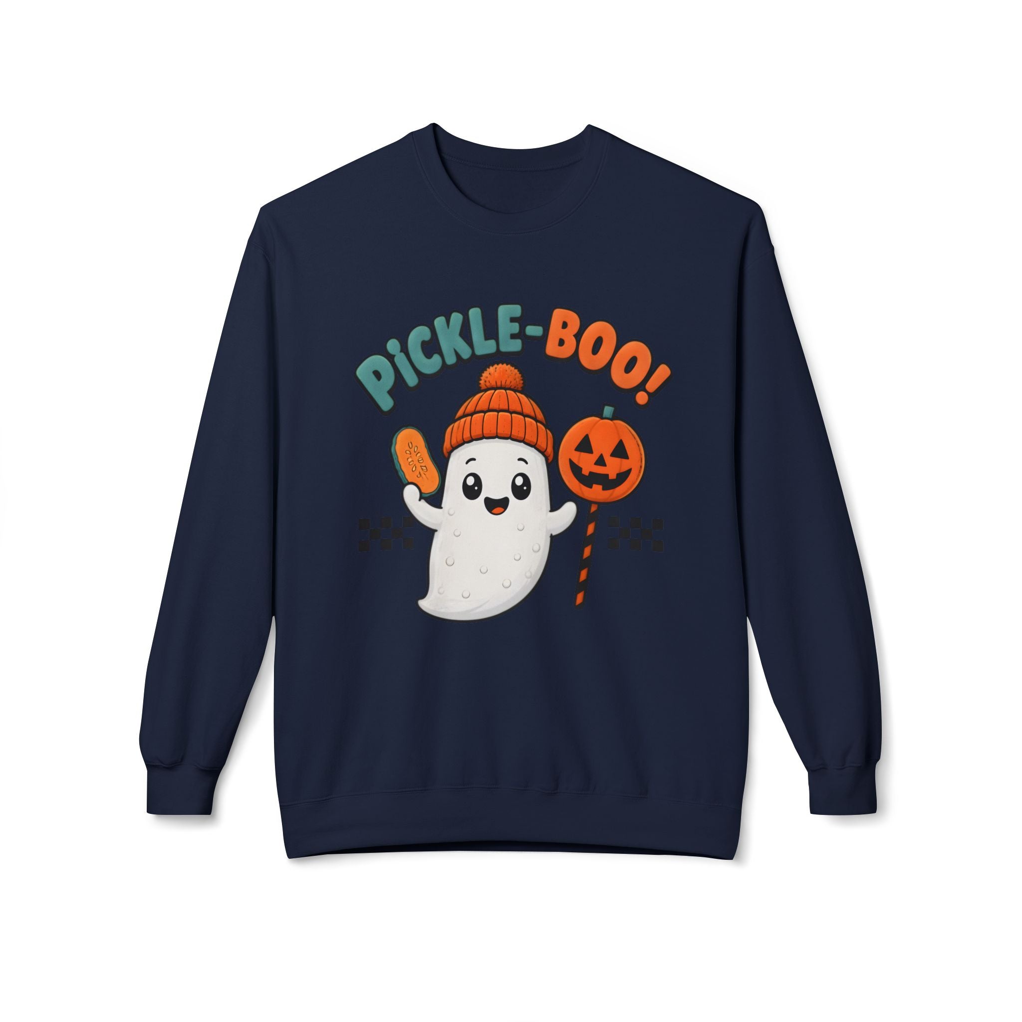 Halloween Pickle-Boo Ghost Sweatshirt