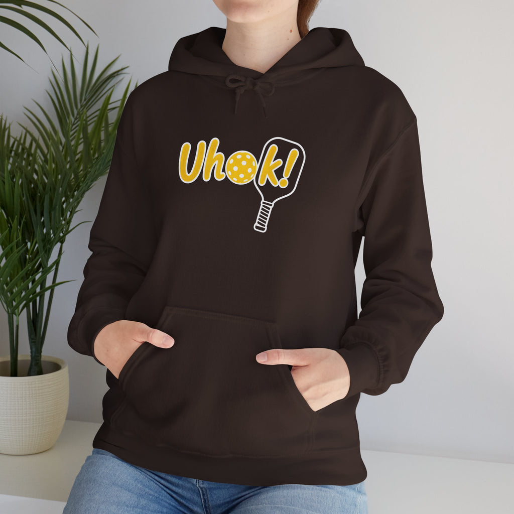 Pickleball 'Uh oh!' Paddle Hoodie – Fun Retro Pickleball Sweatshirt