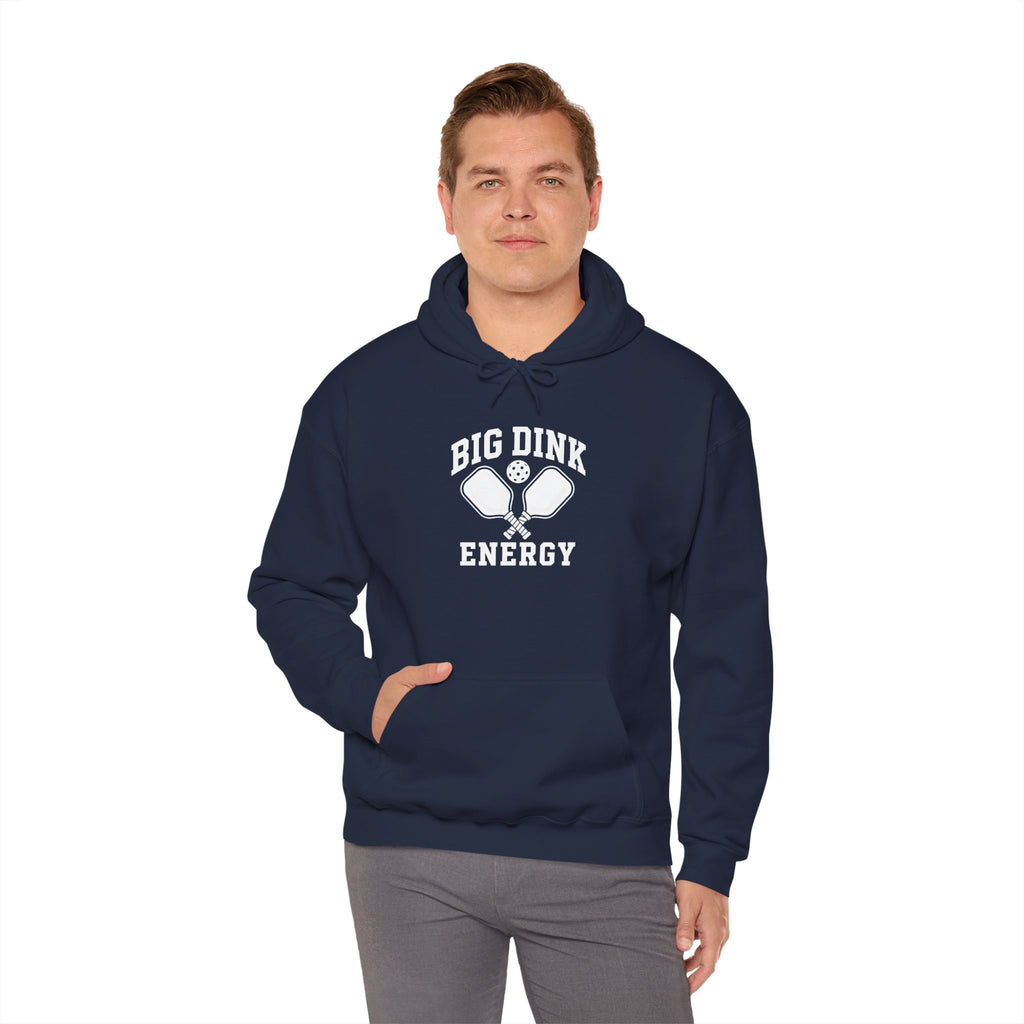 Big Dink Energy Hoodie - Pickleball Paddle Graphic Sweatshirt