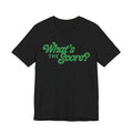What's The Score? Graphic Tee — Retro Script Sports Fan T-Shirt
